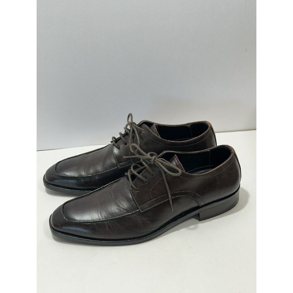 Too Boot New York Adam Derrick Brown Oxford Laces Sz 8 Dress Shoes Made in Italy